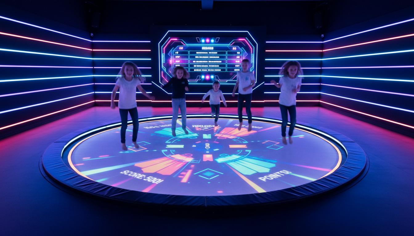 ترامبولين تفاعلي